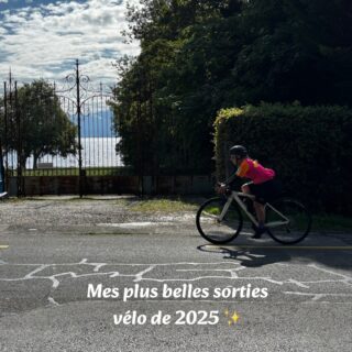 ✨ Mes plus belles sorties 🚴‍♀️ de l’année :

1️⃣ Col des Aravis
2️⃣ Traversée de la Suisse du Lac Léman au Lac de Constance 🇨🇭
3️⃣ Thonon - Genève - Aix les Bains - Annecy
4️⃣ Tour de la Manche 🌊
5️⃣ Col des Portes de Culet
6️⃣ Tour du Lac d’Annecy par Semnoz / Forclaz
7️⃣ Du coucher de soleil au levé de soleil 🌞 
8️⃣ mon Bikingman ♥️
9️⃣ Étape du Tour Femmes 
1️⃣0️⃣ Jura Vaudois 🇨🇭
1️⃣1️⃣ Tour du Léman féminin
1️⃣2️⃣ Col de la Croix 🇨🇭

Vivement 2026 et les beaux jours pour continuer de découvrir de nouveaux endroits 🥰

cyclisme - ultra cyclisme - bikepacking - cyclisme féminin