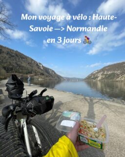 Haute-Savoie ➡️ Normandie : 3 jours - 2 jambes - 1 vélo 🚴‍♀️🌞

Une belle aventure de plus d’accomplie 🥰✨

#voyageàvélo #bikepacking #ultracyclisme #cyclismeféminin #bikepackingadventure